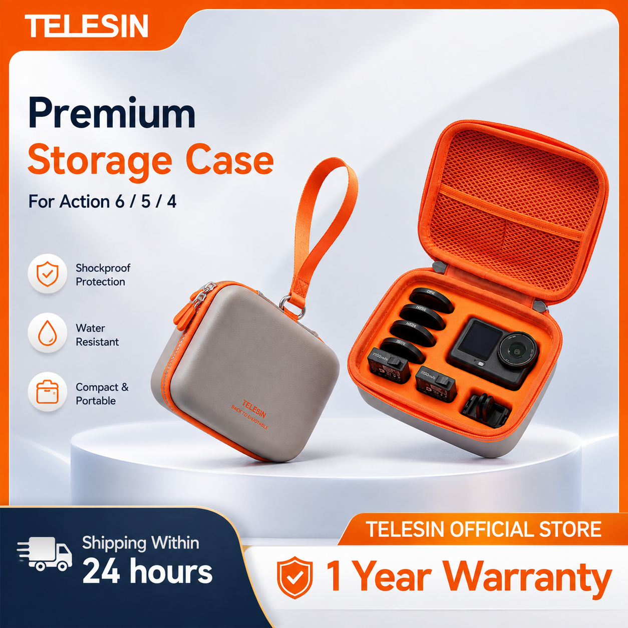 Telesin Action Camera Bag