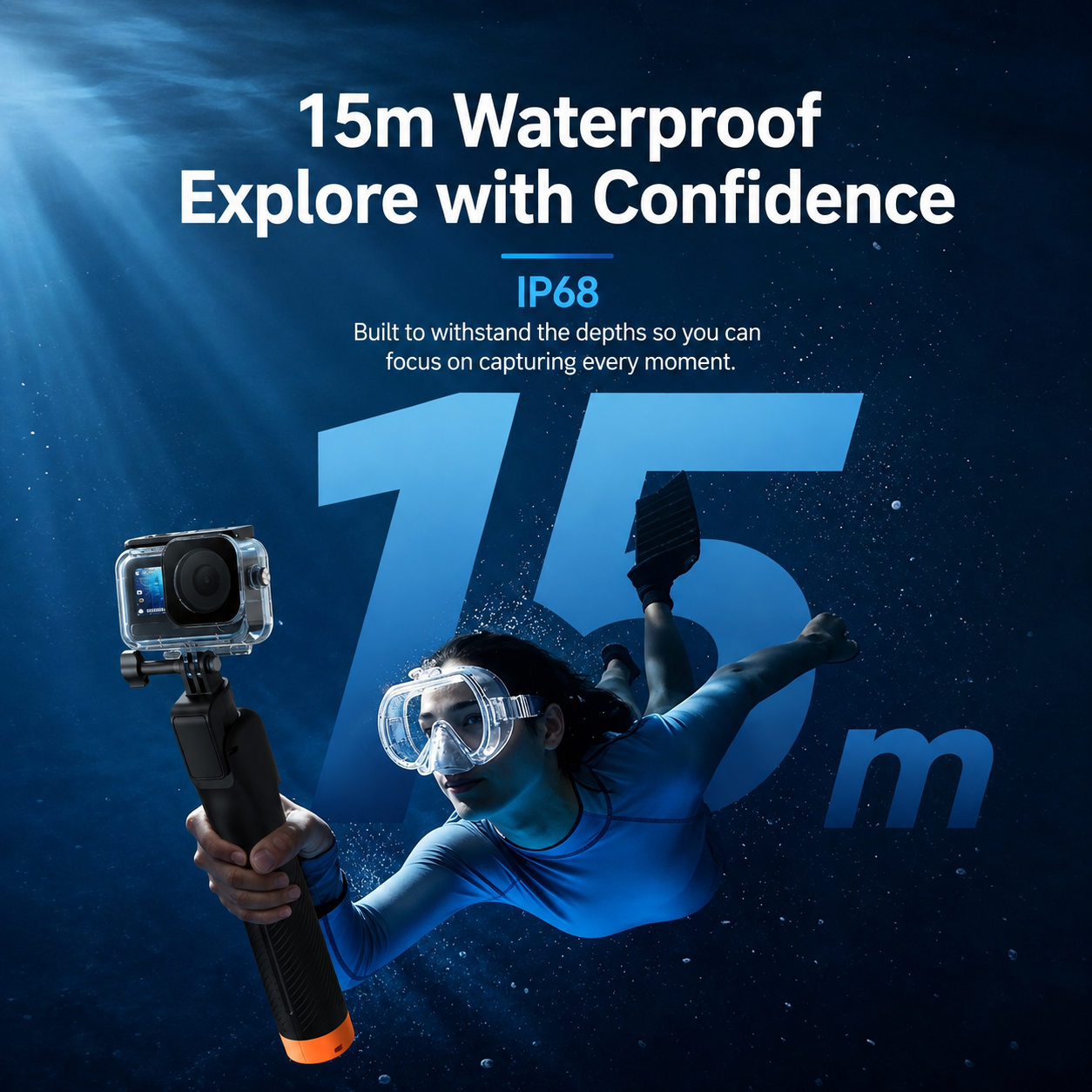 Telesin Underwater Selfie Grip