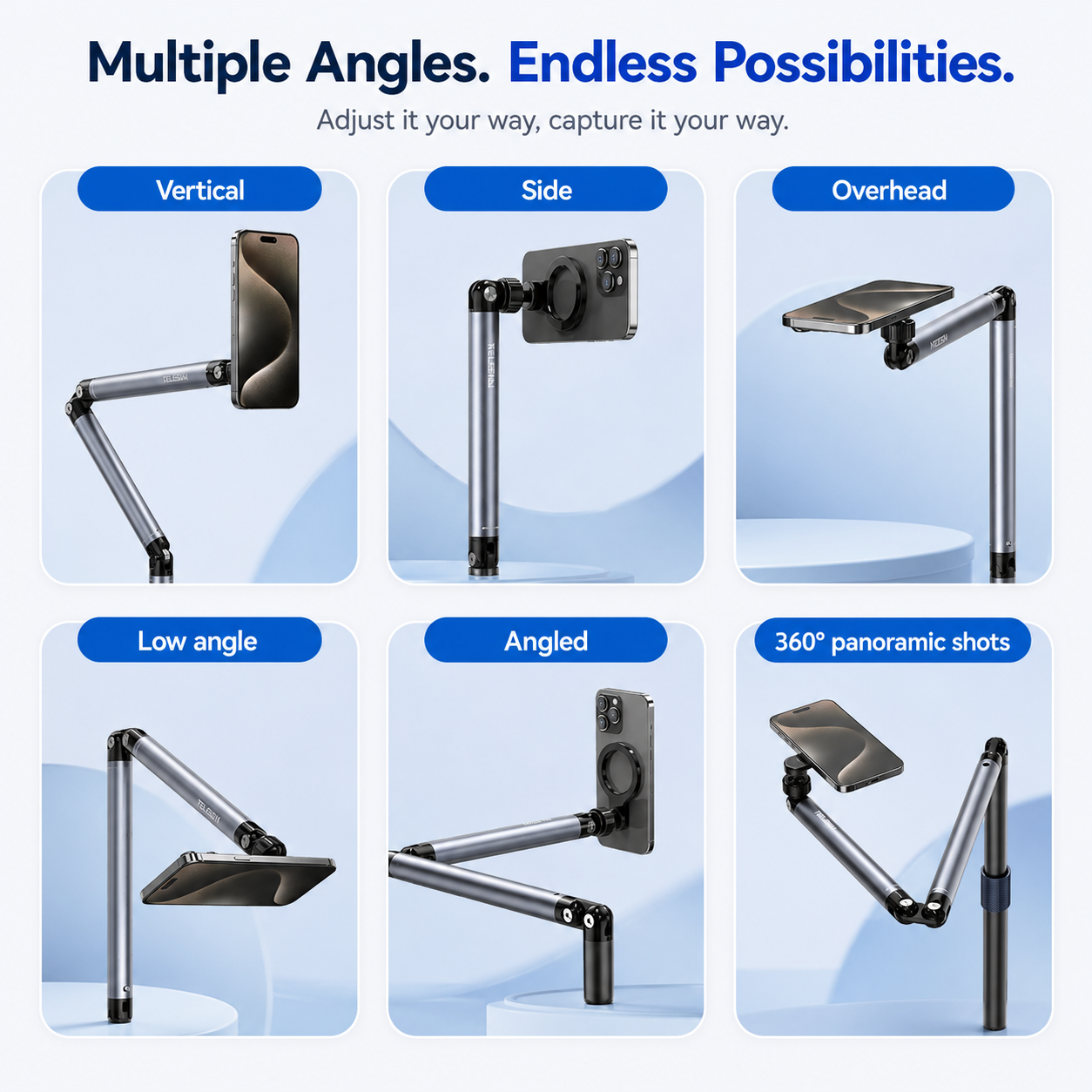 Telesin Magnetic Floor Stand