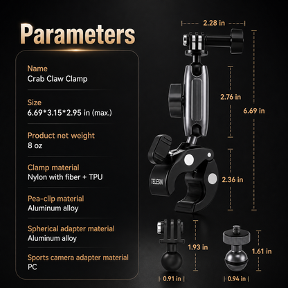Telesin Bike Camera Mount