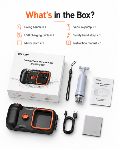 Telesin Waterproof Phone Case