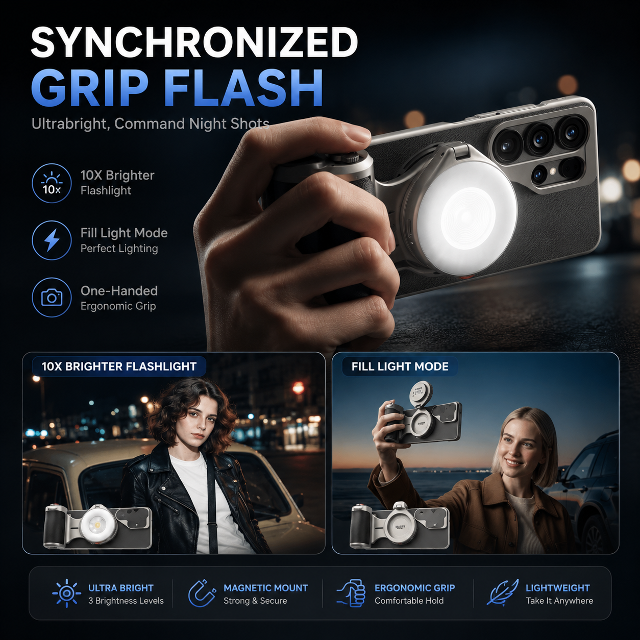 Telesin Master Grip for Galaxy S26 Ultra