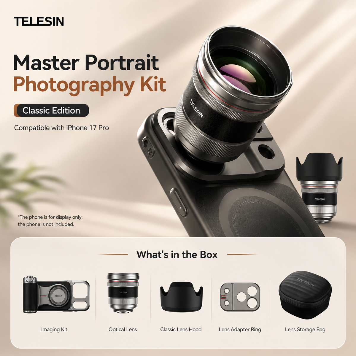 Telesin Portrait Lens Kit