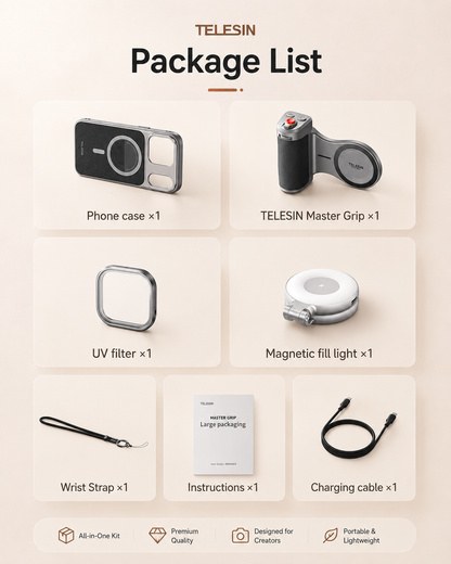 Telesin Portrait Lens Kit