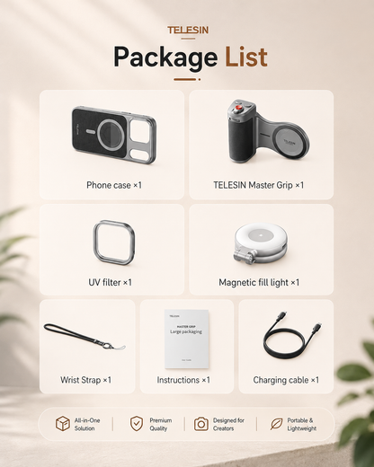 Telesin Portrait Lens Kit
