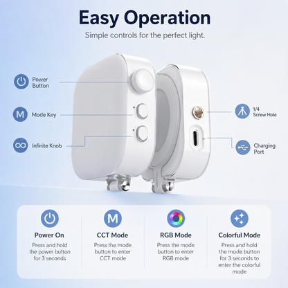 Telesin Magnetic Selfie Light