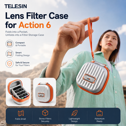 Telesin Lens Filter Case