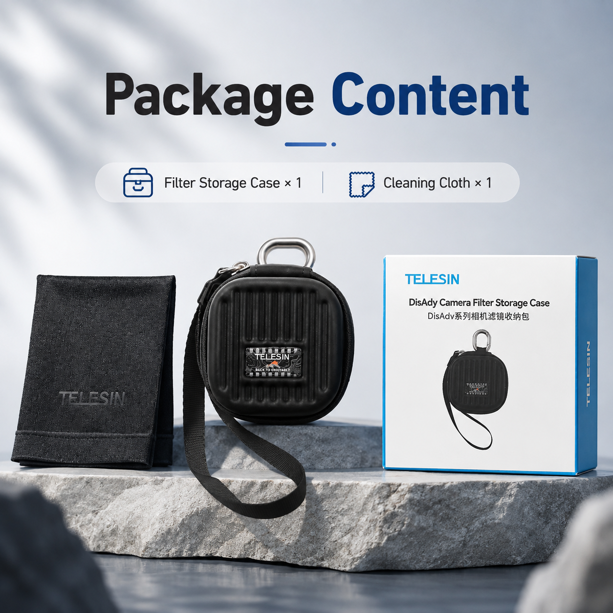 Telesin Lens Filter Case