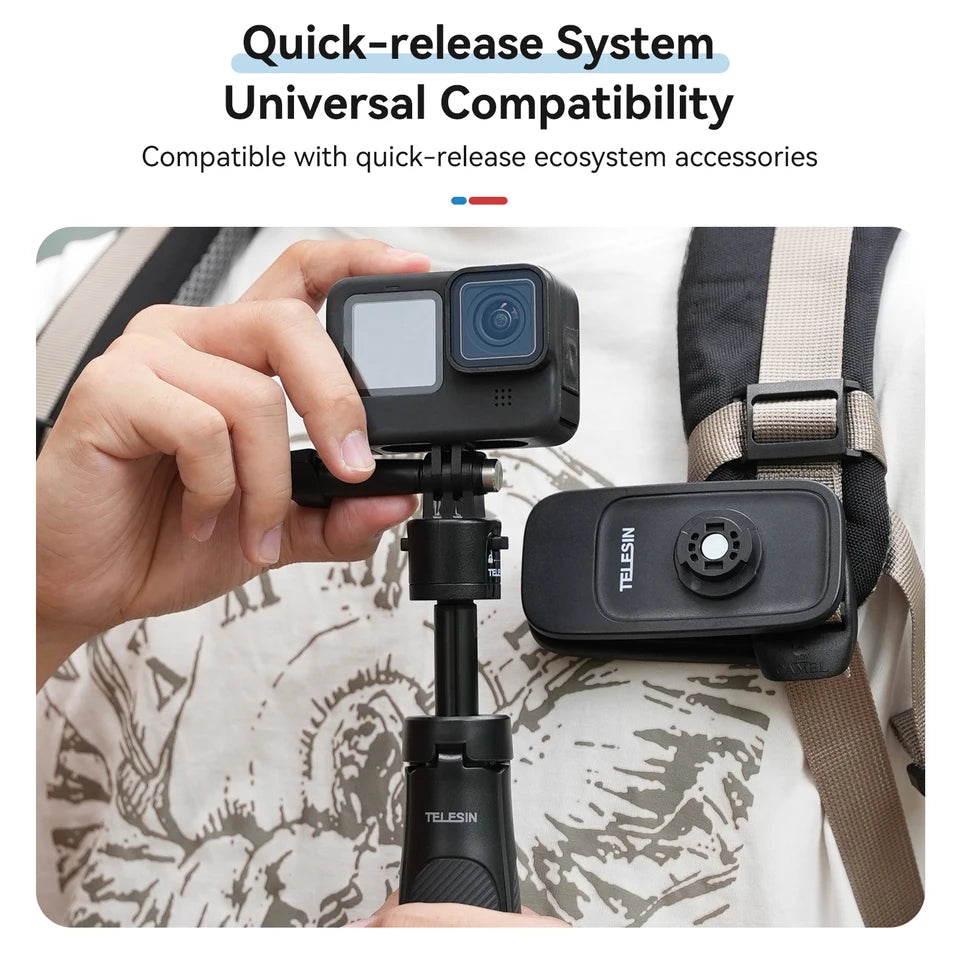 Telesin Mini Tripod Stick (GoPro / DJI Osmo Action / Insta360)