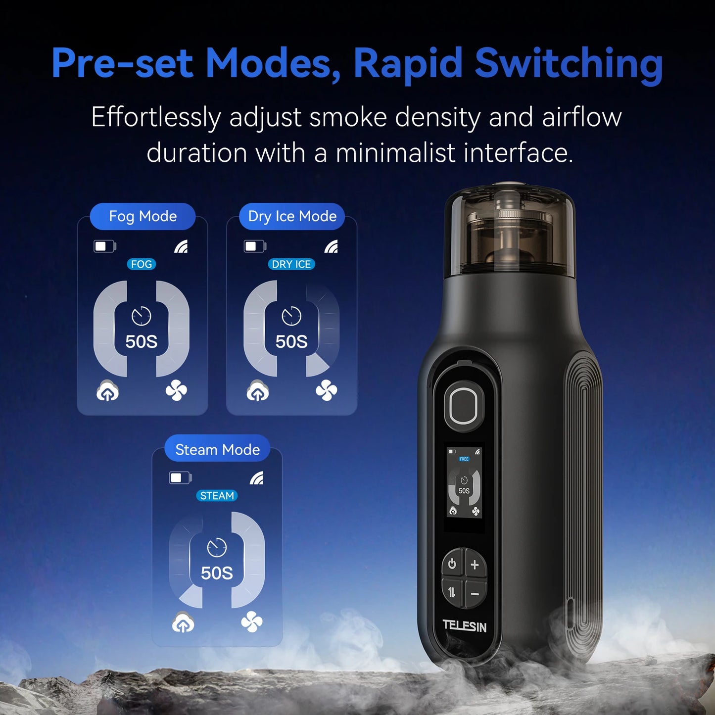 Telesin C40 Smoke Machine