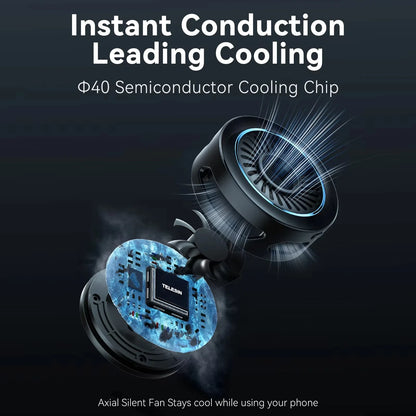 Telesin Magnetic Cooling Charger